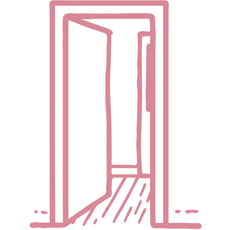 puerta abiuerta